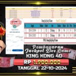 BUKTI JACKPOT KING KONG 4D TERPERCAYA DI INDONESIA TGL 22-01-2025