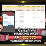 BUKTI JACKPOT SLOT MAHJONG WAYS TERPERCAYA DI INDONESIA TGL 28-02-2025