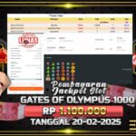 BUKTI JACKPOT SLOT GATES OF OLYMPUS 1000 TERPERCAYA DI INDONESIA TGL 20-02-2025