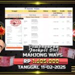 BUKTI JACKPOT SLOT MAHJONG WAYS TERPERCAYA DI INDONESIA TGL 11-02-2025