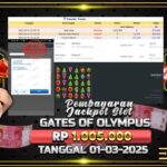 BUKTI JACKPOT SLOT GATES OF OLYMPUS TERPERCAYA DI INDONESIA TGL 01-03-2025