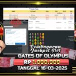 BUKTI JACKPOT SLOT GATES OF OLYMPUS TERPERCAYA DI INDONESIA TGL 16-03-2025