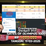 BUKTI JACKPOT SLOT GATES OF OLYMPUS 1000 TERPERCAYA DI INDONESIA TGL 11-03-2025