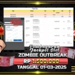 BUKTI JACKPOT SLOT ZOMBIE OUTBREAK TERPERCAYA DI INDONESIA TGL 01-03-2025