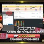 BUKTI JACKPOT SLOT GATES OF OLYMPUS 1000 TERPERCAYA DI INDONESIA TGL 07-03-2025