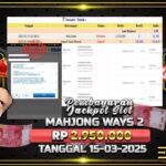 BUKTI JACKPOT SLOT MAHJONG WAYS 2 TERPERCAYA DI INDONESIA TGL 15-03-2025