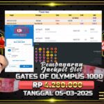 BUKTI JACKPOT SLOT GATES OF OLYMPUS 1000 TERPERCAYA DI INDONESIA TGL 05-03-2025