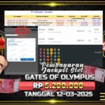 BUKTI JACKPOT SLOT GATES OF OLYMPUS 1000 TERPERCAYA DI INDONESIA TGL 12-03-2025